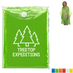 Disposable Poncho in Carrying Case - HT7259