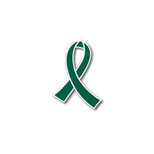 Sale - Green Ribbon Temporary Tattoo, Stock - GRB400