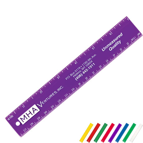 Product Photo 1 Plastic Ruler, 7"