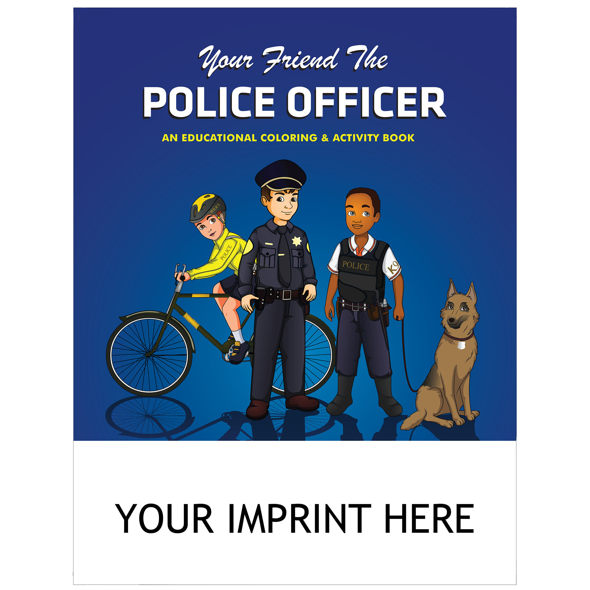 Product Photo 1 Your Friend the Police Officer Coloring & Activity Book
