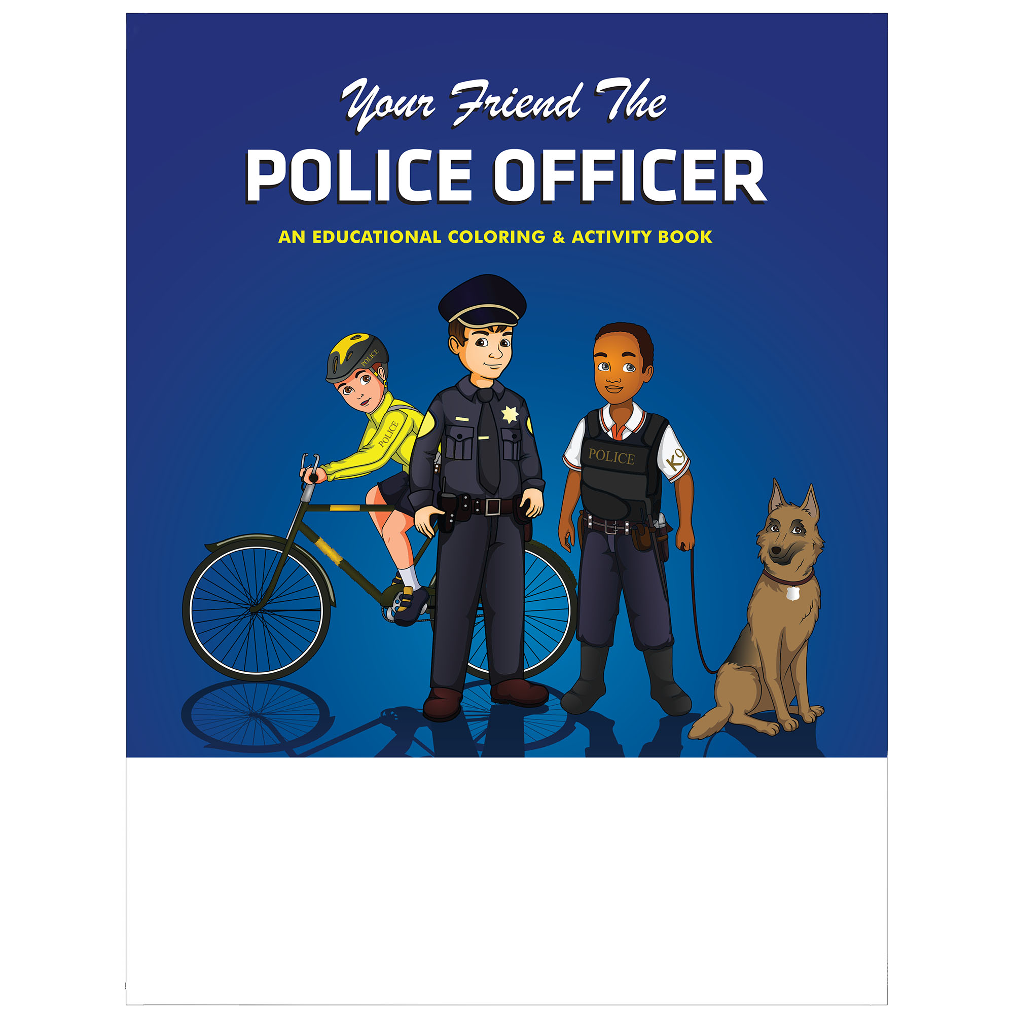 Product Photo 1 Your Friend the Police Officer Coloring & Activity Book, Stock