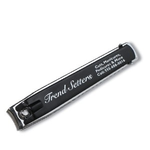 Black Nail Clipper w/ File - ML2640