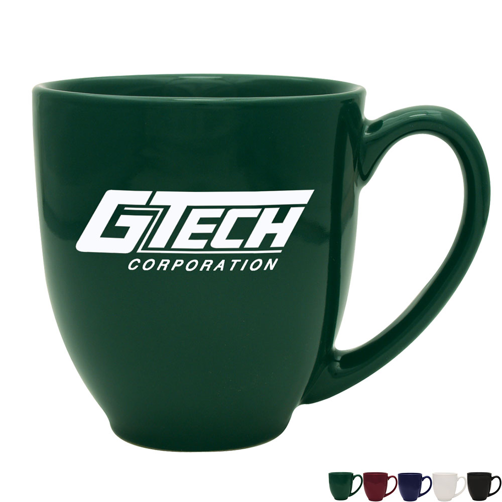 Product Photo 1 Bistro Jewel Tone Ceramic Mug, 14oz. - Colors