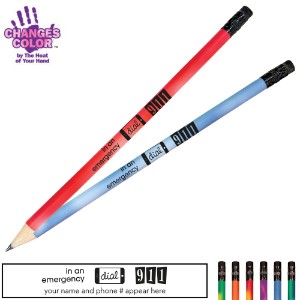 Dial 911 Mood Color Changing Pencil - PCL275