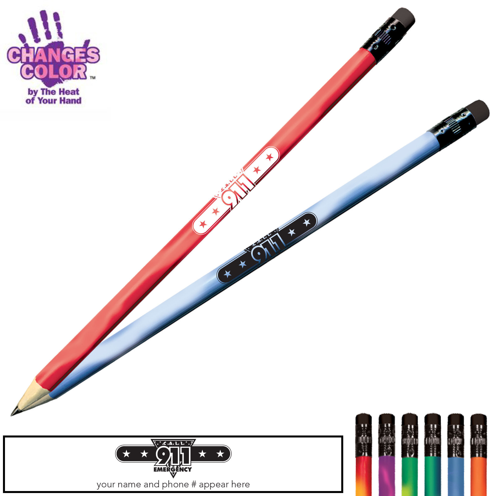 Product Photo 1 Call 911 Mood Color Changing Pencil