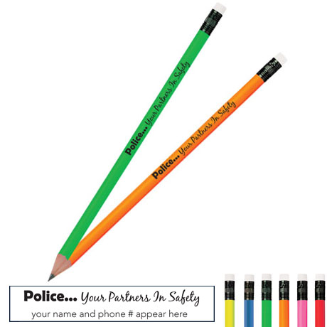 Product Photo 1 Your Partners in Safety Neon Pencil