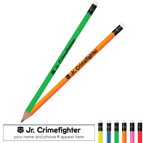 Product Photo 1 Jr. Crimefighter Neon Pencil