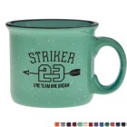 Photo 1 Speckled Ceramic Camper Mug, 14oz.