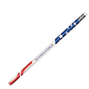Patriotic Foil Pencil - AK1022