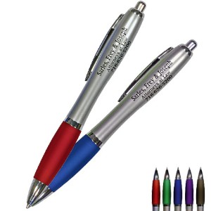Silhouette Satin Grip Pen - AK1255