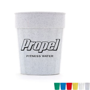 Fluted Stadium Cup, 16oz., BPA Free - AK6196