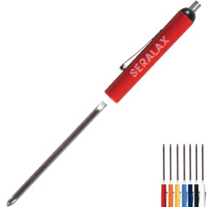 Magnet Top Screwdriver w/ Reversible Standard-Phillips Blade - ML2460
