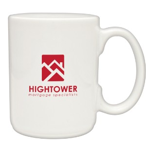 Atlas Ceramic Mug, 15oz. - White - GA3285