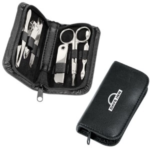 Six-Piece Manicure Set in Leatherette Case - AA2335
