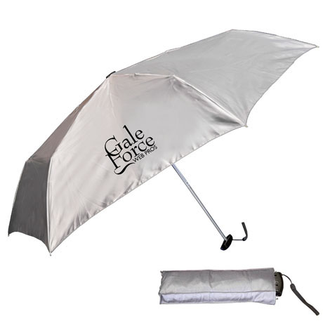 Product Photo 1 Fold-Flat Umbrella w/ Matching Case, 39" Arc