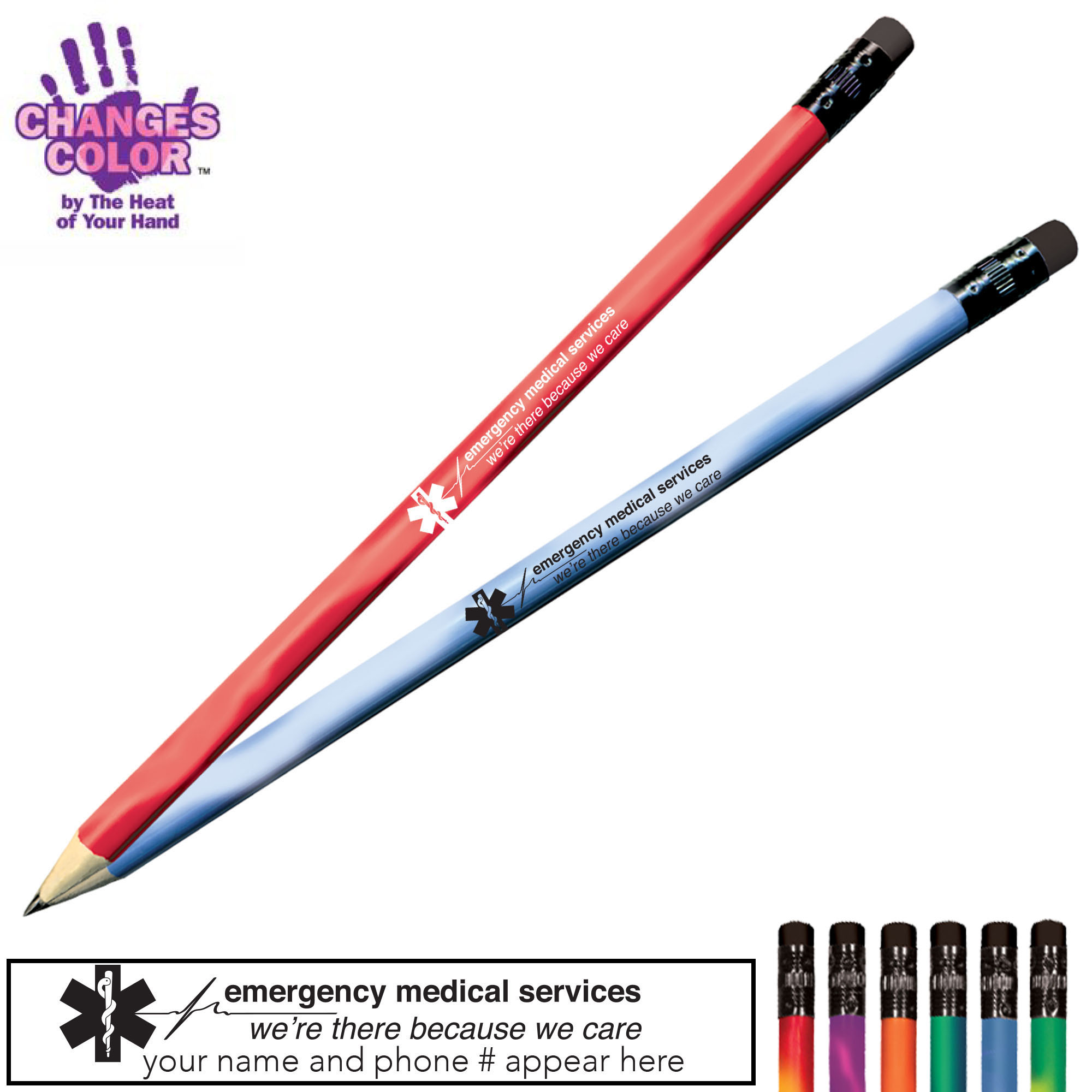 Product Photo 1 Emergency Medical Services Mood Color Changing Pencil