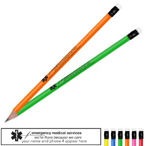 Emergency Medical Services Neon Pencil - PCL369