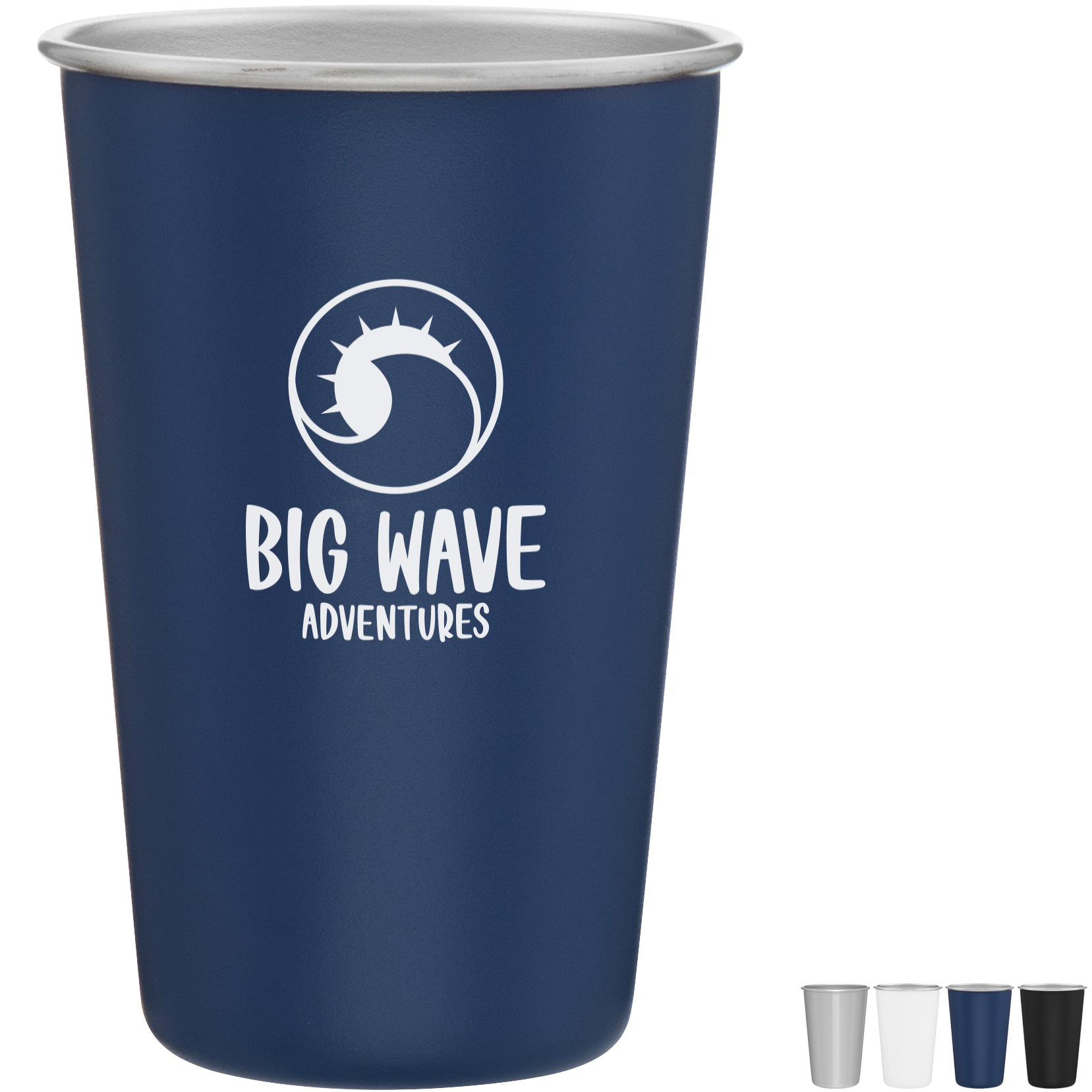 Product Photo 1 Stainless Steel Pint Tumbler, 16oz.