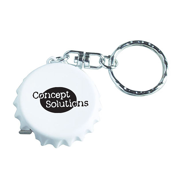 Product Photo 1 Bottle Cap Shaped Tape Measure Key Ring
