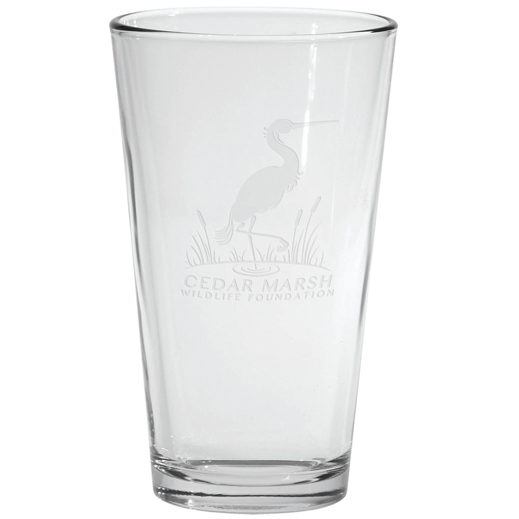Product Photo 1 Deep Etched Pint Glass, 16oz.