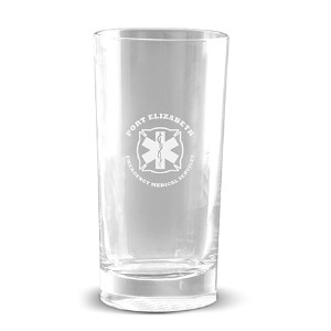 Deep Etched Traditional Beverage Glass, 12oz. - GA1265