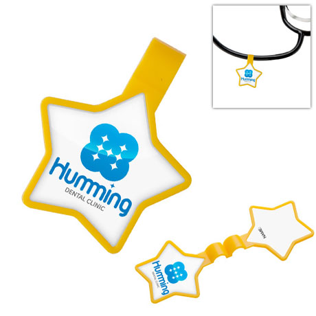Product Photo 1 Anti-Microbial Star Stethoscope ID Tag