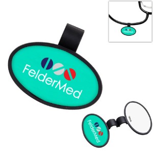 Anti-Microbial Oval Stethoscope ID Tag - DE1525