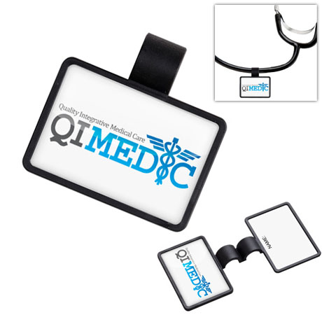 Product Photo 1 Anti-Microbial Rectangle Stethoscope ID Tag