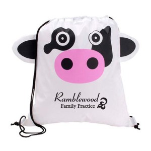 Paws N Claws Polyester Sport Pack - Cow - VT1502