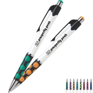 Mardi Gras® Hex Retractable Ballpoint Pen - HB2180