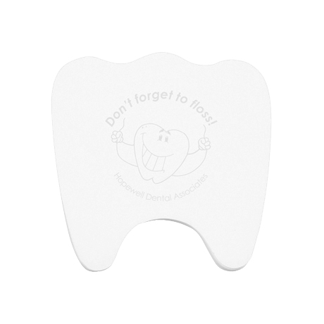 Product Photo 1 Post-it® Custom Printed Die-Cut Notes - Tooth Shape, 50 Sheets
