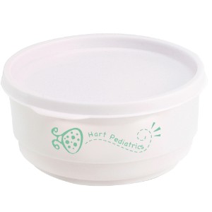 Baby Bowl w/ Snap On Lid, 16oz. - SP1070