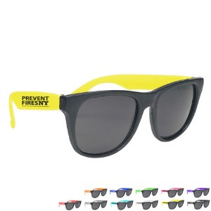 Vibrant Trim Rubberized Sunglasses - TK4725