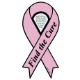 Pink Ribbon Auto Magnet
