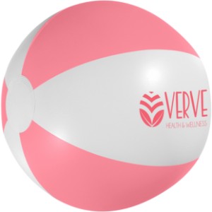 Pink & White Beach Ball, 16" - HT1926