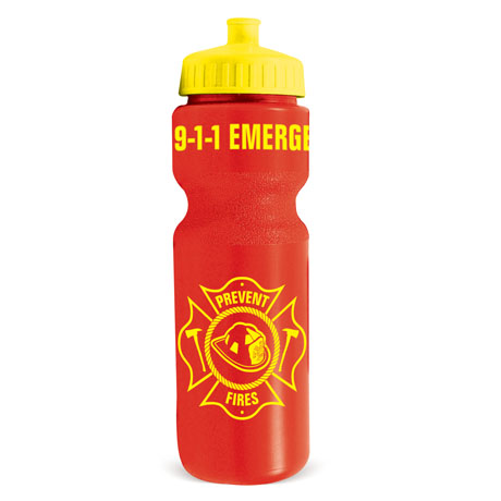 Product Photo 1 Dial 911 Emergency Bike Bottle 28oz., Stock - While Supplies Last!