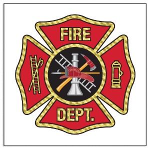 Maltese Cross Temporary Tattoo - FS3635