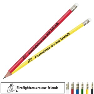 Fire Safety Pencil, Firefighters are our Friends, Stock - PCL757