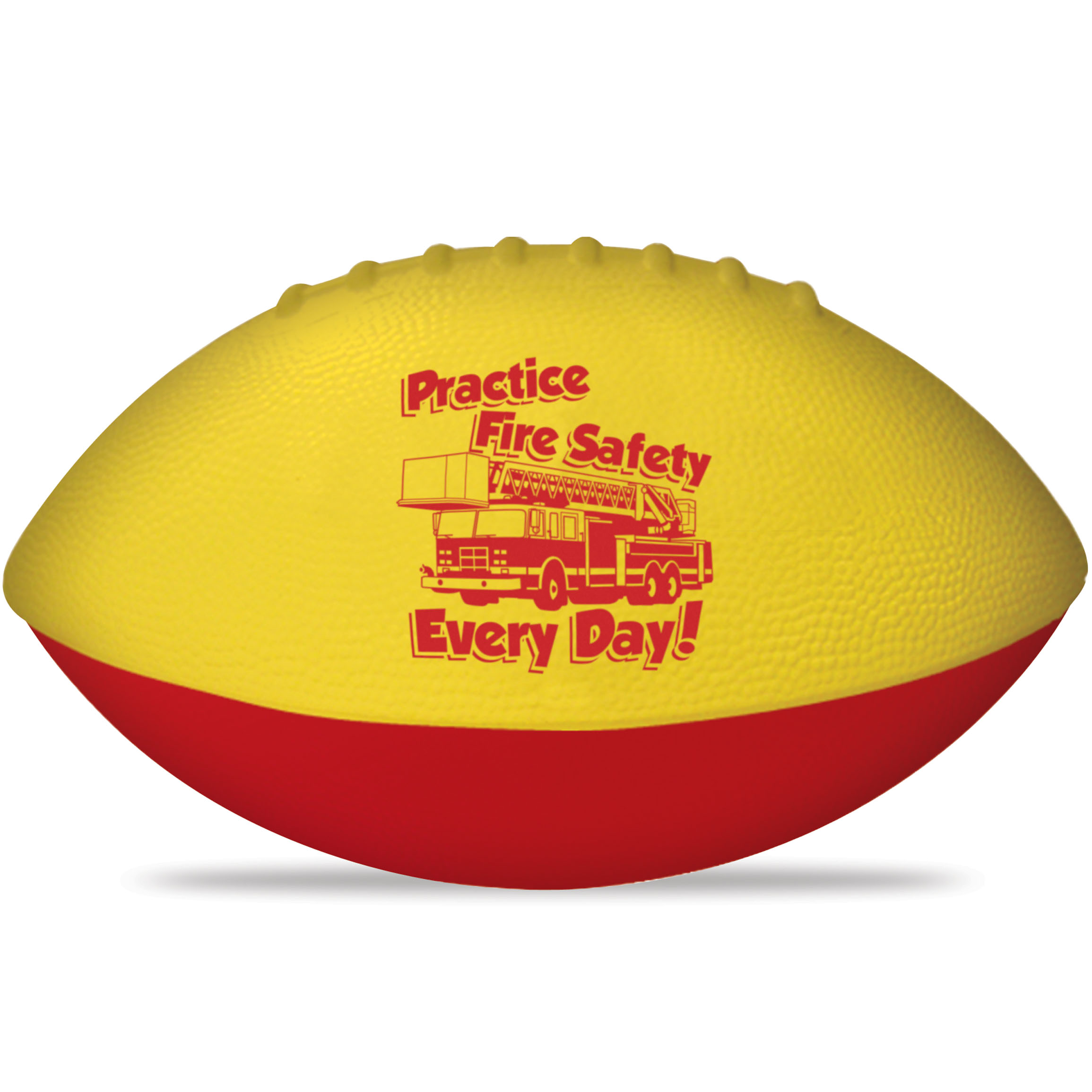 Product Photo 1 Practice Fire Safety Every Day Foam Football 4", Stock
