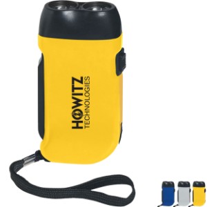 Hand Squeeze Flashlight with Wrist Band - HT3355