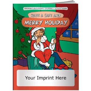 Have a Safe and Merry Holiday Coloring & Activity Book - CLB357