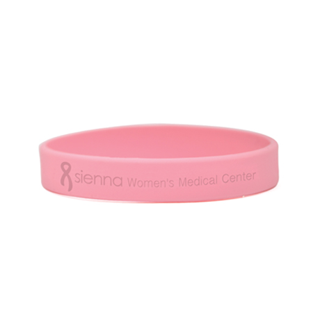 Product Photo 1 Breast Cancer Awareness Custom Silcone Wristband Bracelet