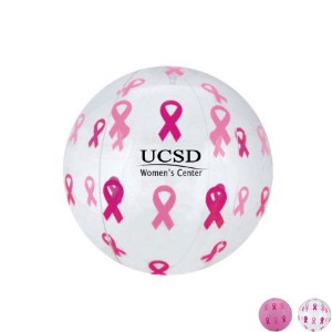 Pink Ribbon Beach Ball, 16" - AN1035