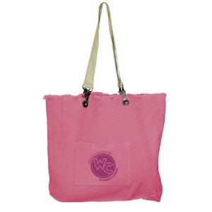 Campus Pink Cotton Canvas Tote Bag - SU1026