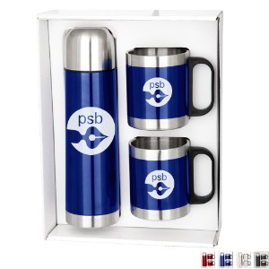 Dixon Stainless Steel Mug & Thermos Set - CF1355
