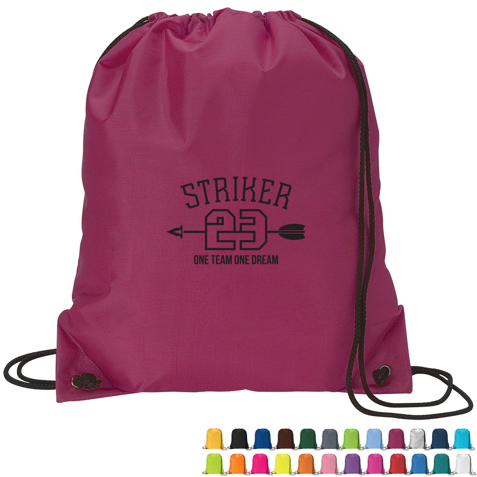 Product Photo 1 Sturdy 210D Polyester Drawstring Sport Pack