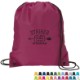 Sturdy 210D Polyester Drawstring Sport Pack