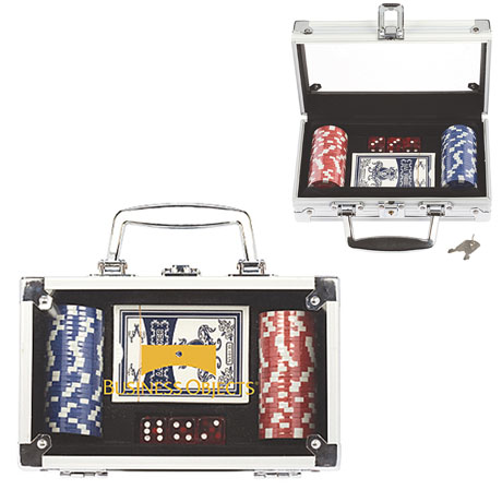 Product Photo 1 Poker Set in Aluminum Case w/ 50 Chips