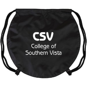 Gametime!® Hockey Drawstring Polyester Backpack - JE1482