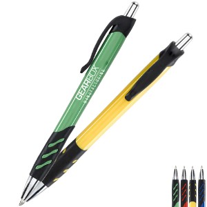Wizard Rubber Grip Click Pen - CD1215